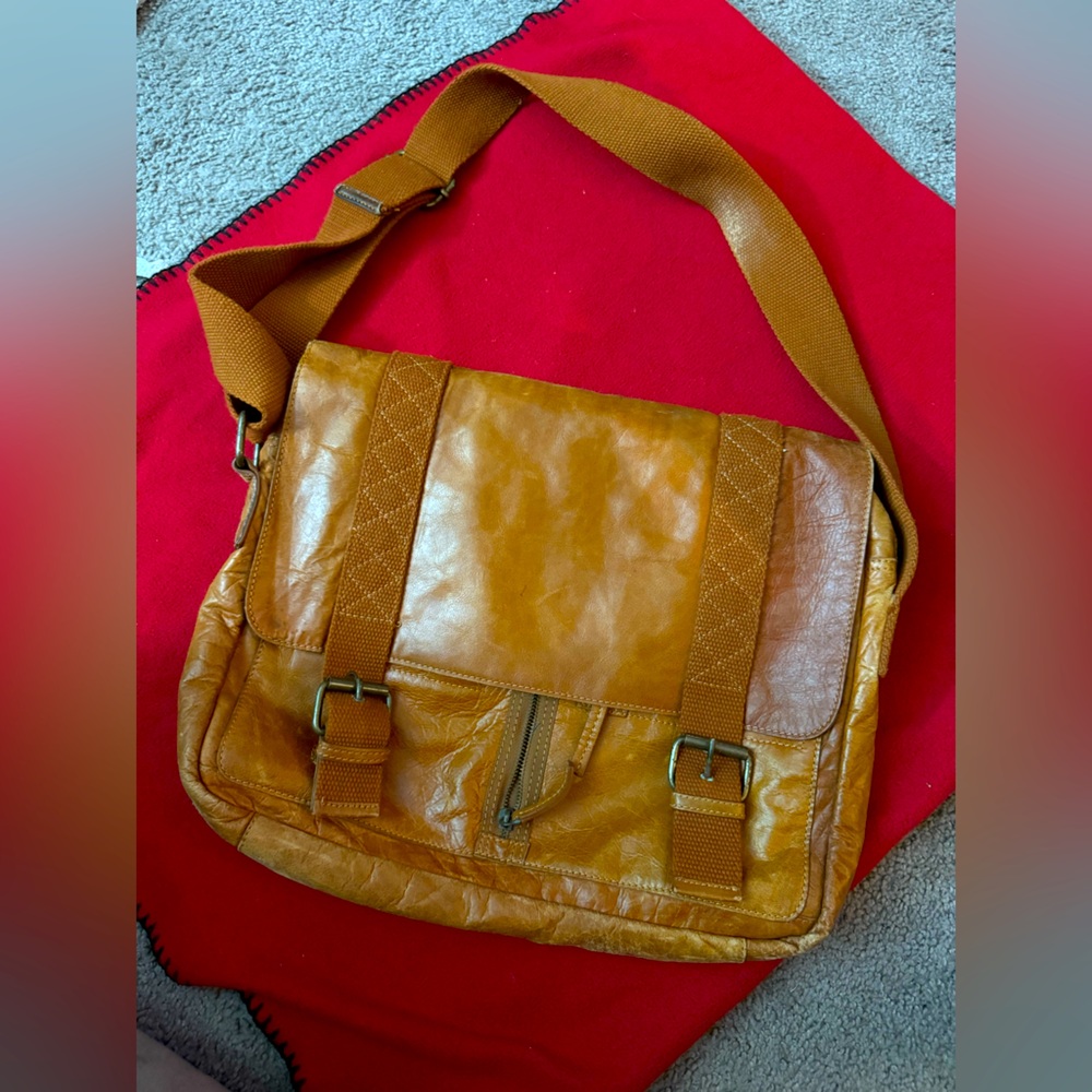 leather laptop bag